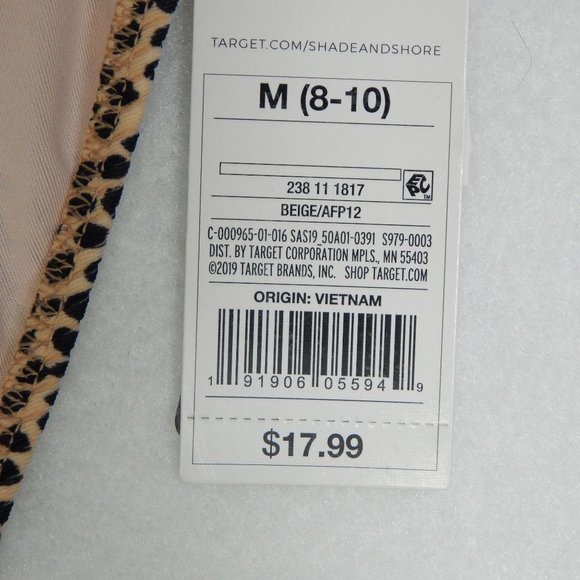 Bikini Bottoms Cheeky Low Coverage Size M Xhilaration Leopard Womens - Picture 2 of 7